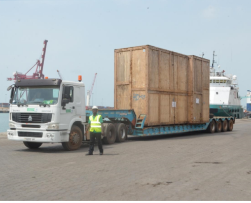 shipments to africa